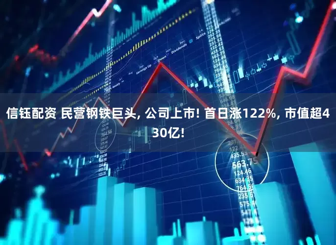 信钰配资 民营钢铁巨头, 公司上市! 首日涨122%, 市值超430亿!